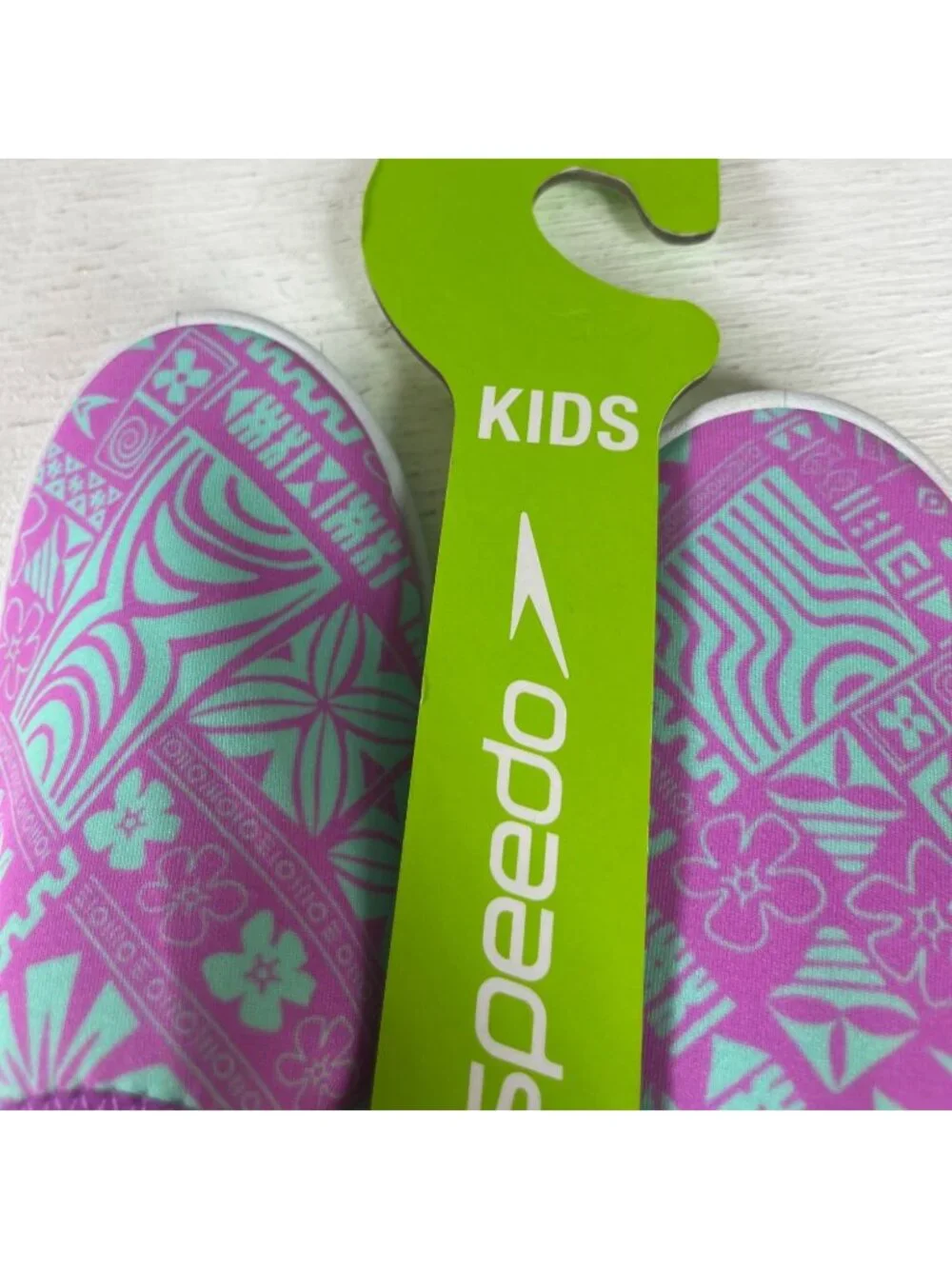 Speedo Kids Splash & Sun Bootie Water Shoes‎ Medium 7-8 Neon Violet New